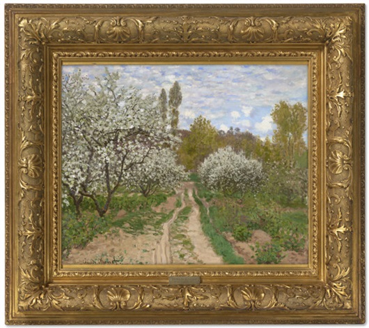 Pommiers en fleurs by Claude Monet on artnet